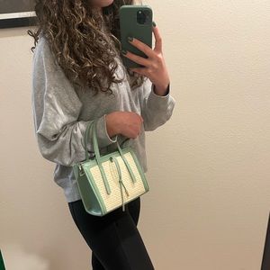 Small Handbag / Cross Body Bag with Optional Gold Chain Strap